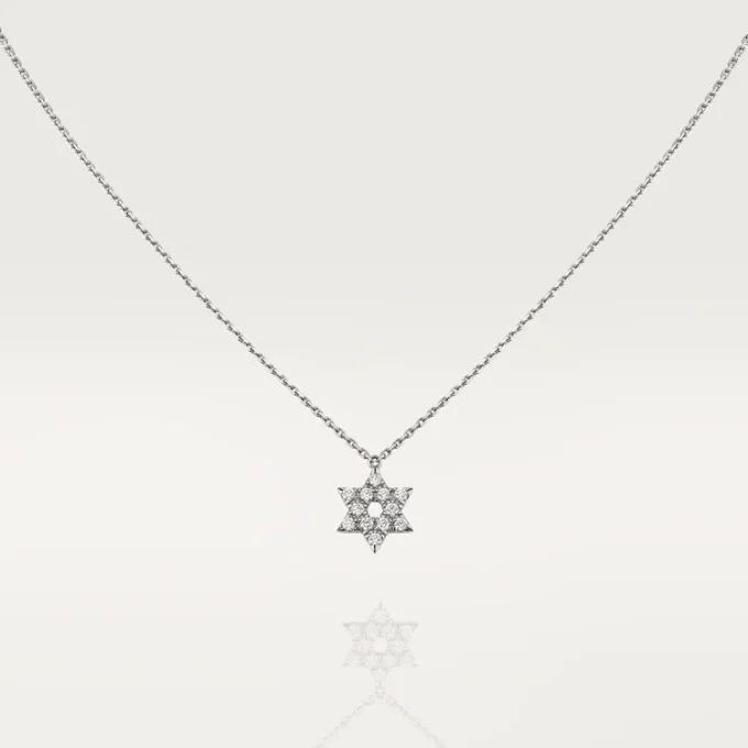 Symbolhalsband – Vitguld, diamanter – Cartier Symbolhalsband – Vitguld, diamanter – Cartier