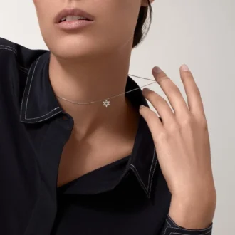 Symbolhalsband – Vitguld, diamanter – Cartier