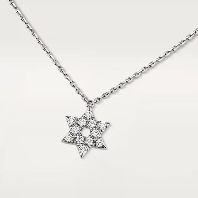 Symbolhalsband – Vitguld, diamanter – Cartier Symbolhalsband – Vitguld, diamanter – Cartier