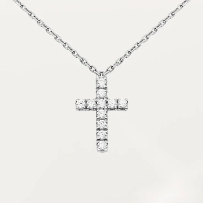 Symbolhalsband – vitguld, diamanter – Cartier Symbolhalsband – vitguld, diamanter – Cartier
