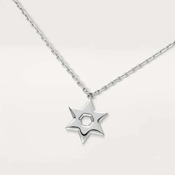 Symbolhalsband – Vitguld, diamanter – Cartier Symbolhalsband – Vitguld, diamanter – Cartier