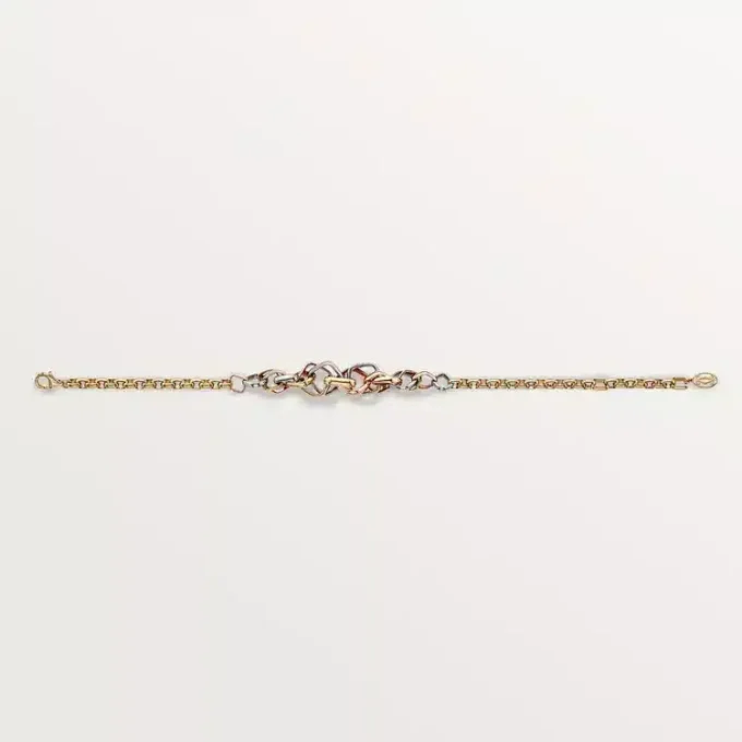 Trinity-armband, kuddeformad Trinity-armband, kuddeformad
