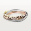 Trinity-armband, lack, diamanter Trinity-armband, lack, diamanter
