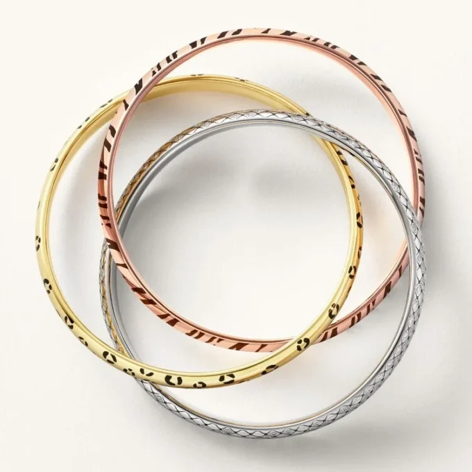 Trinity-armband, lack, diamanter Trinity-armband, lack, diamanter