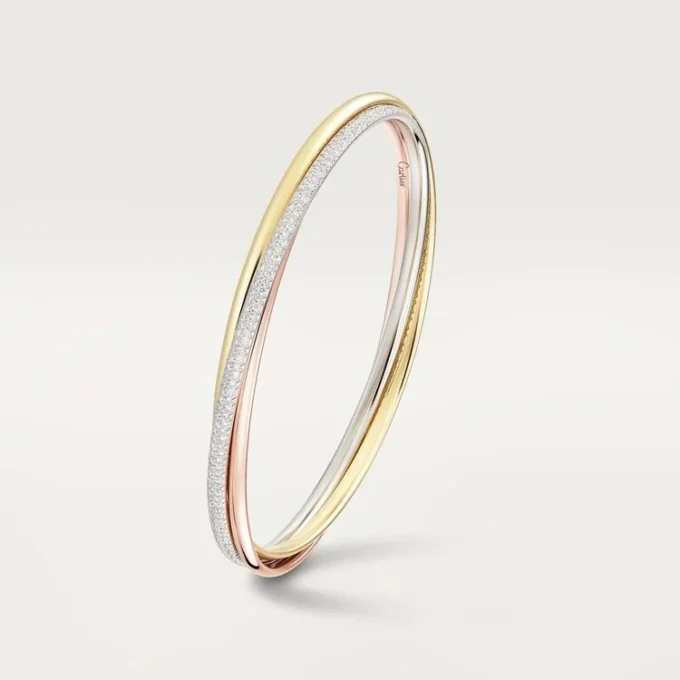 Trinity-armband, liten modell, halvpavé Trinity-armband, liten modell, halvpavé