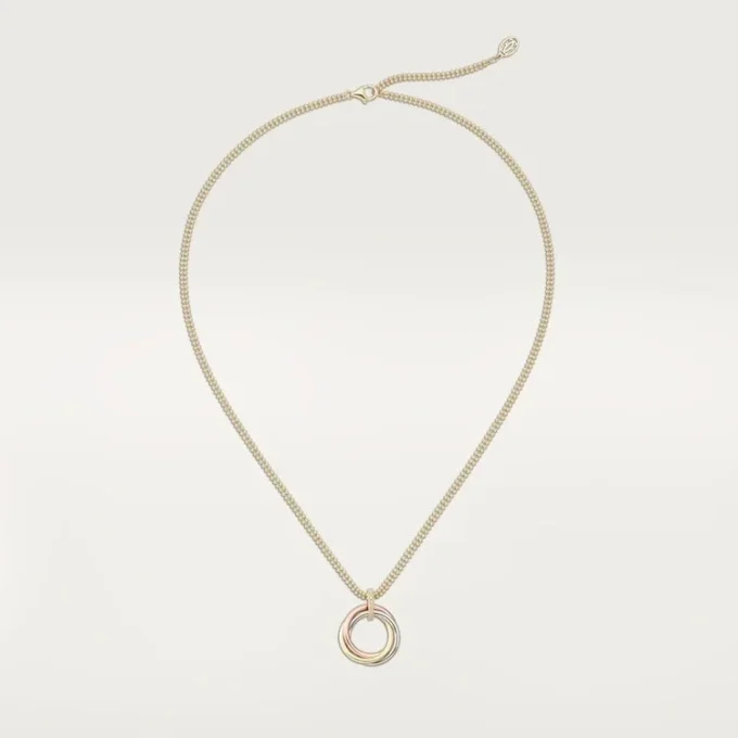 Trinity diamantkedja i trefärgat guld | Cartier Us Trinity diamantkedja i trefärgat guld | Cartier Us