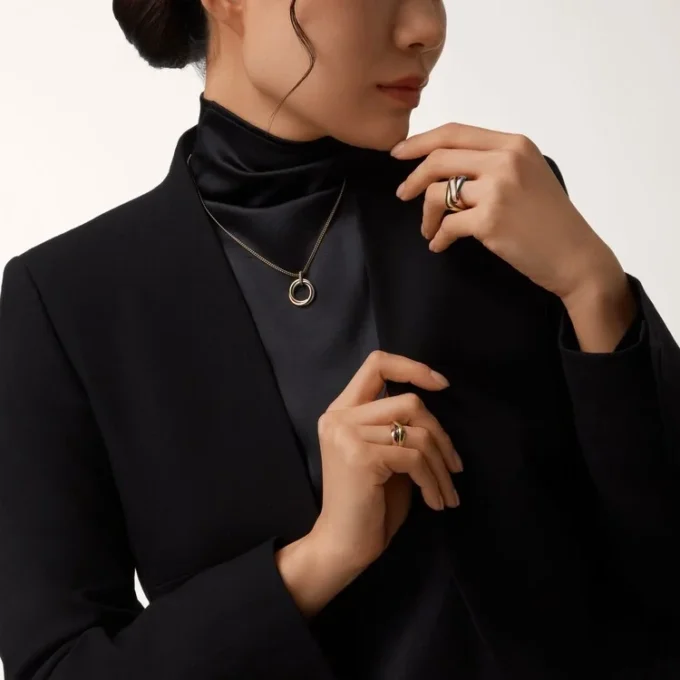 Trinity diamantkedja i trefärgat guld | Cartier Us Trinity diamantkedja i trefärgat guld | Cartier Us