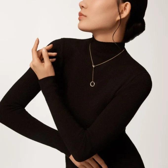 Trinity-halsband, diamanter Trinity-halsband, diamanter