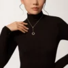 Trinity-halsband, diamanter Trinity-halsband, diamanter