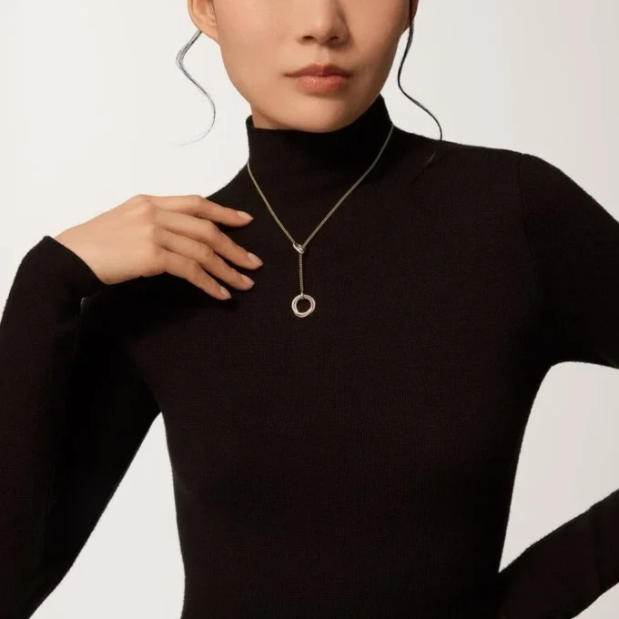 Trinity-halsband, diamanter Trinity-halsband, diamanter