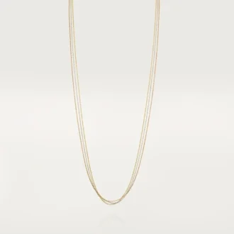 Trinity-halsband – vitguld, gult guld, roséguld – Cartier