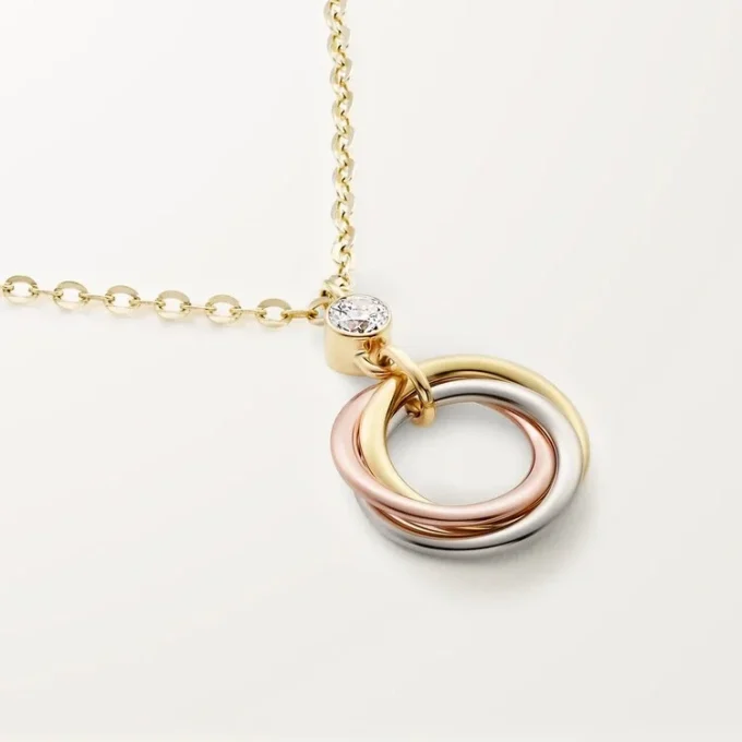 Trinity-hänge, 1 diamant Trinity-hänge, 1 diamant