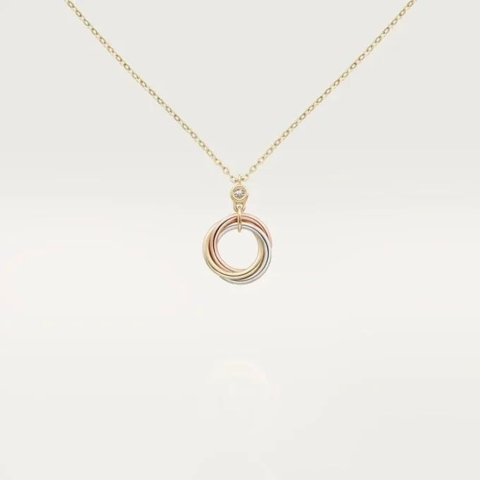 Trinity-hänge, 1 diamant Trinity-hänge, 1 diamant