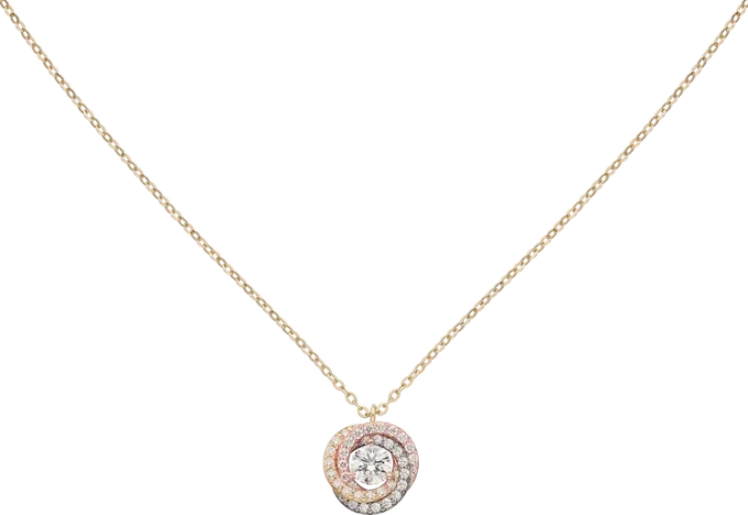 Trinity-hänge, 1 diamant, pavé Trinity-hänge, 1 diamant, pavé