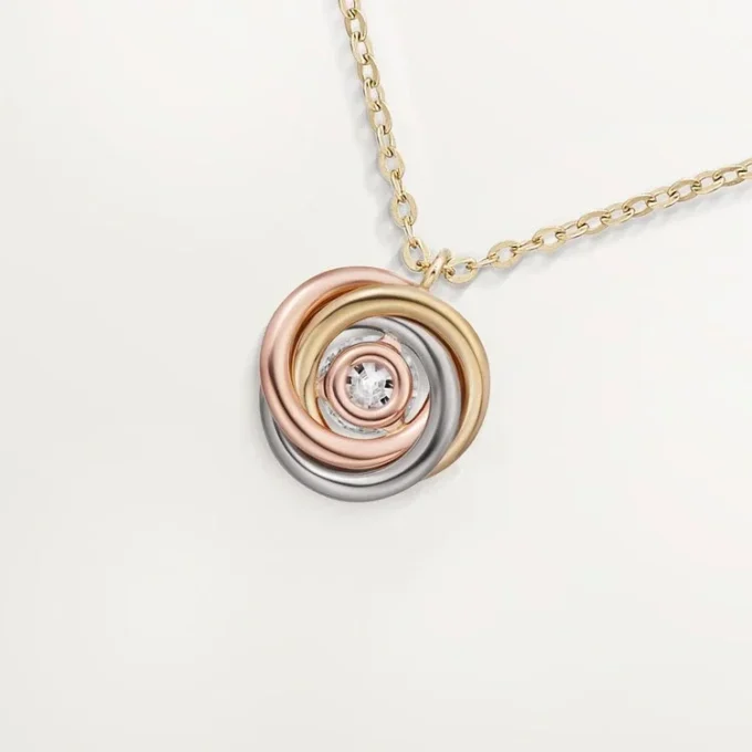 Trinity-hänge, 1 diamant, pavé Trinity-hänge, 1 diamant, pavé