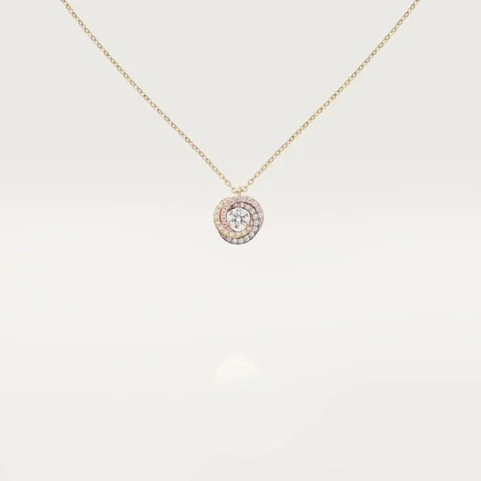 Trinity-hänge, 1 diamant, pavé Trinity-hänge, 1 diamant, pavé