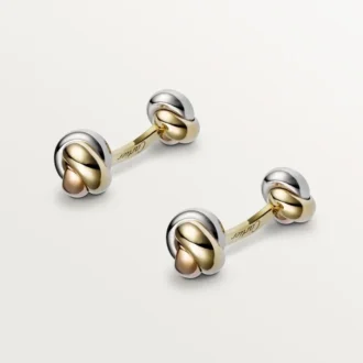 Trinity-manschettknappar – gult, rosa och vitt guld – Cartier