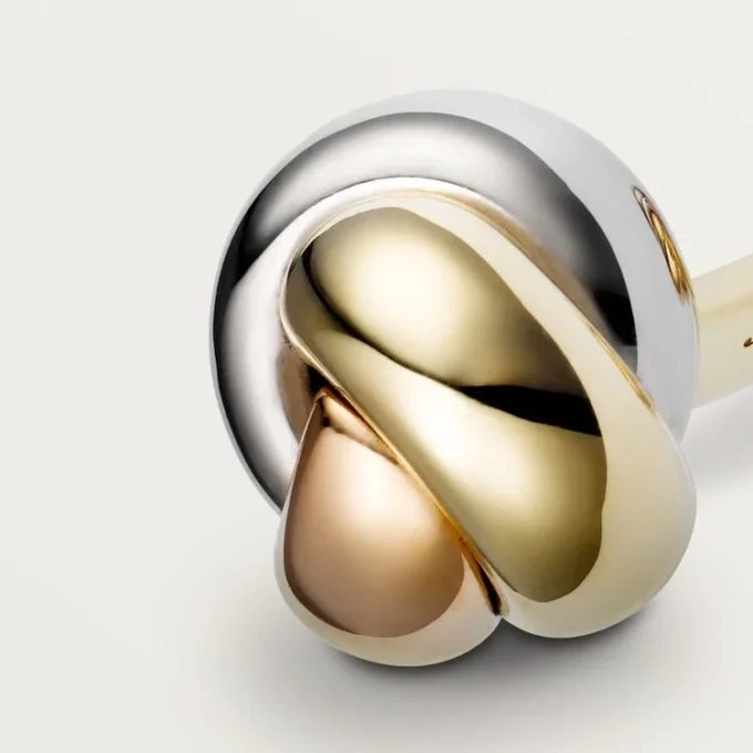 Trinity-manschettknappar – gult, rosa och vitt guld – Cartier Trinity-manschettknappar – gult, rosa och vitt guld – Cartier