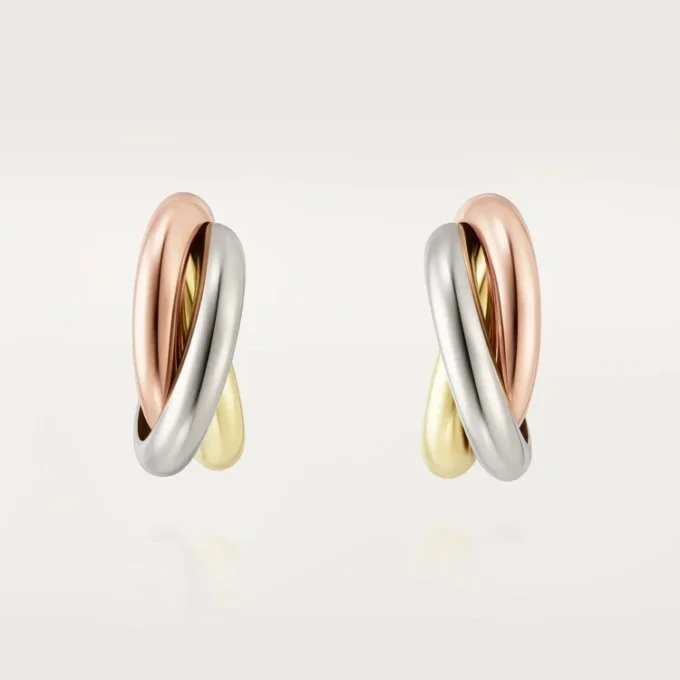Trinity-örhängen i trefärgat guld | Cartier Us Trinity-örhängen i trefärgat guld | Cartier Us