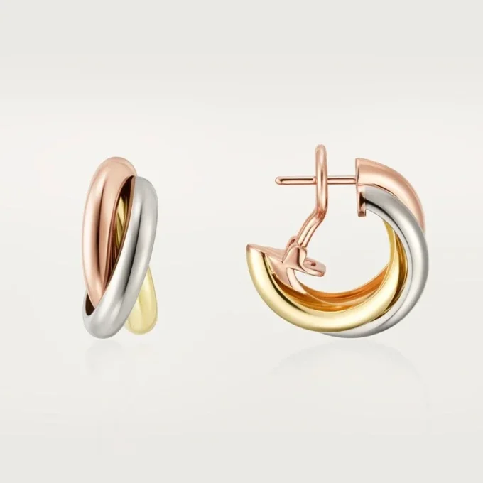 Trinity-örhängen i trefärgat guld | Cartier Us Trinity-örhängen i trefärgat guld | Cartier Us