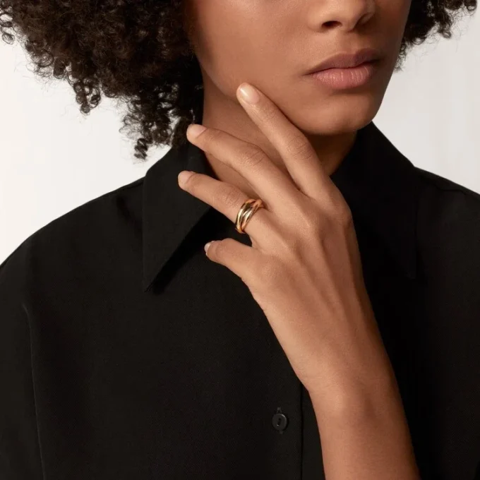 Trinity-ring i trefärgat guld, klassisk modell | Cartier Us Trinity-ring i trefärgat guld, klassisk modell | Cartier Us