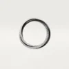 Trinity-ring, keramik, liten modell, halvpavé Trinity-ring, keramik, liten modell, halvpavé