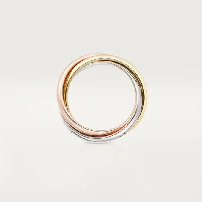 Trinity-ring, klassisk modell, 5 diamanter Trinity-ring, klassisk modell, 5 diamanter