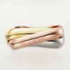 Trinity-ring, kuddeformad, klassisk modell Trinity-ring, kuddeformad, klassisk modell