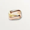 Trinity-ring, kuddeformad, stor modell Trinity-ring, kuddeformad, stor modell