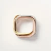 Trinity-ring, kuddeformad, stor modell Trinity-ring, kuddeformad, stor modell