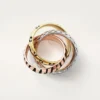 Trinity-ring, lack, halvpavé Trinity-ring, lack, halvpavé