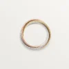 Trinity-ring, liten modell, pavé Trinity-ring, liten modell, pavé