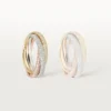 Trinity-ring, liten modell, pavé Trinity-ring, liten modell, pavé