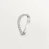 Trinity Ruban vigselring – platina, diamant – Cartier Trinity Ruban vigselring – platina, diamant – Cartier
