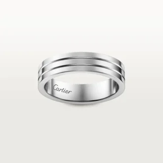 Trinity vigselring – vitguld – Cartier