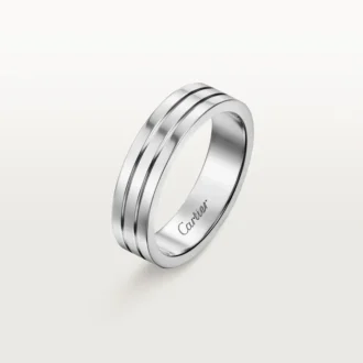 Trinity vigselring – vitguld – Cartier