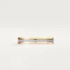 Trinity-vigselring – vitguld, gult guld, roséguld, diamanter – Cartier Trinity-vigselring – vitguld, gult guld, roséguld, diamanter – Cartier