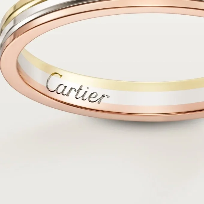 Trinity-vigselring – vitguld, roséguld, gult guld – Cartier Trinity-vigselring – vitguld, roséguld, gult guld – Cartier