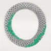 Cartier Libre Tuttitutti-halsband, krysopras Cartier Libre Tuttitutti-halsband, krysopras