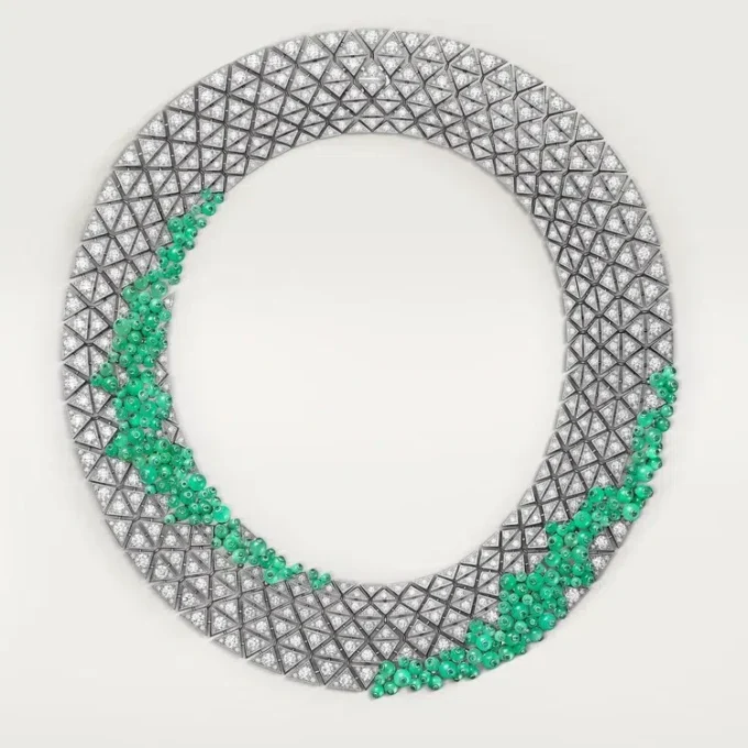 Cartier Libre Tuttitutti-halsband, krysopras Cartier Libre Tuttitutti-halsband, krysopras