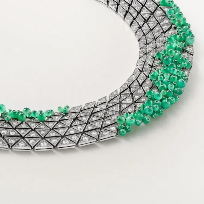 Cartier Libre Tuttitutti-halsband, krysopras Cartier Libre Tuttitutti-halsband, krysopras